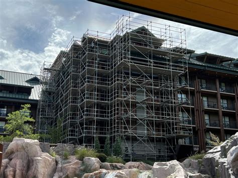 Refurbishment Underway On Copper Creek Villas At Disneys Wilderness