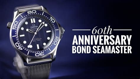 Omega Seamaster 60th Anniversary James Bond Hands On Look YouTube