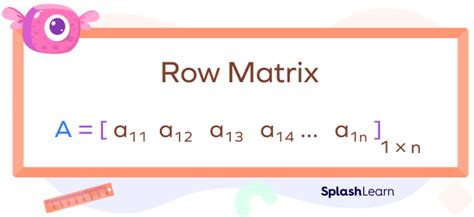 Row Matrix Definition Formula Properties Examples FAQs