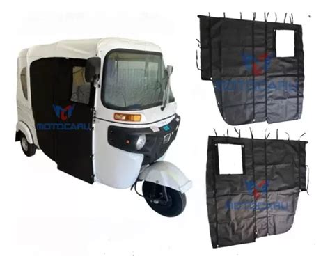 Puertas Cortinas De Lona Para Motocarro Bajaj Re4s Nvo En Venta En