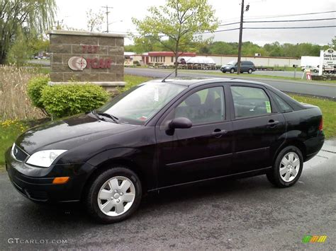 2006 Pitch Black Ford Focus Zx4 Se Sedan 49418398 Photo 3 Car Color Galleries