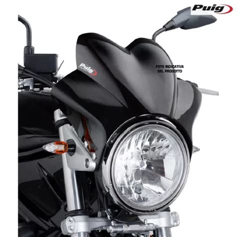 PUIG 2208N PARE BRISE Naked Sport Noir For Honda 600 CB 600 F Hornet