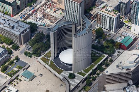 Aerial Photo Downtown Toronto