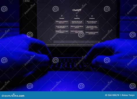 Chatgpt Openai Artificial Intelligence Computer Program On Pc Screen
