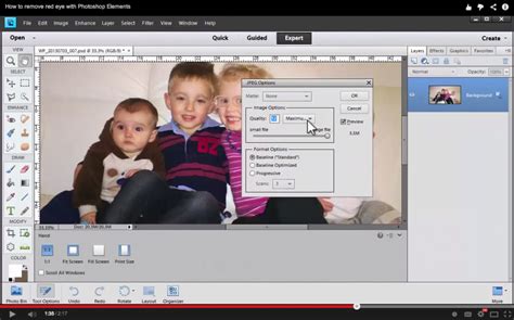 How to Remove Red Eye with Photoshop Elements - Digital Scrapbooking HQ