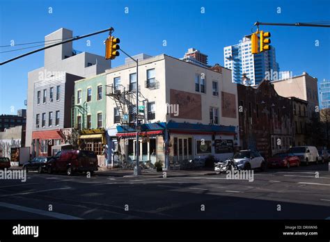 Street Scene Williamsburg Brooklyn Nyc Usa Stock Photo Alamy