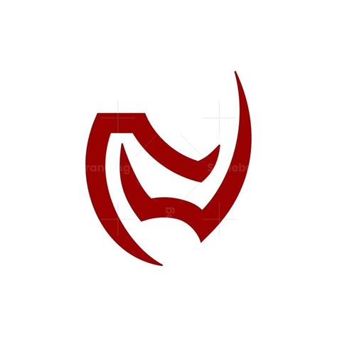 Minimalist Modern Rhino Head Logo Nashorn Logos