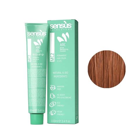 Sensus MC2 Permanent Hair Color 7 44 Copper Blonde 100ml μόνιμη βαφή