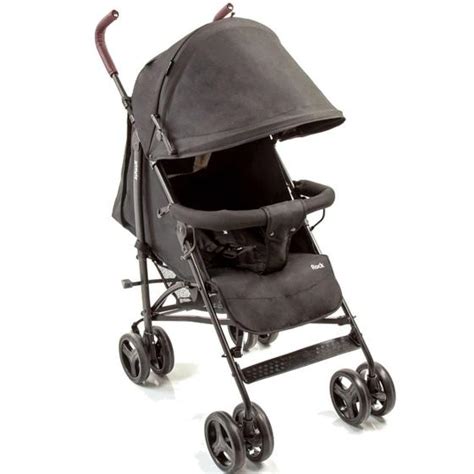 Carrinho Infanti Guarda Chuva - Carrinho de Bebe Guarda Chuva Infanti Rock Black Total 0-15kg ...