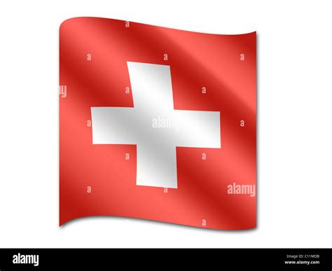 Flag Of Switzerland Stock Photo Alamy
