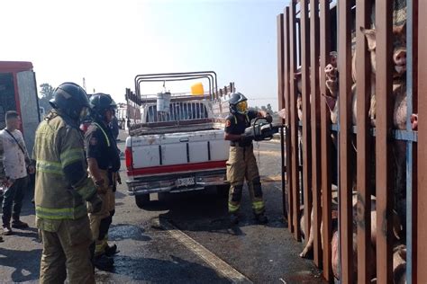 EDOMEX TEXCOCO VUELCA TRÁILER EN AUTOPISTA PEÑÓN TEXCOCO AGENCIA