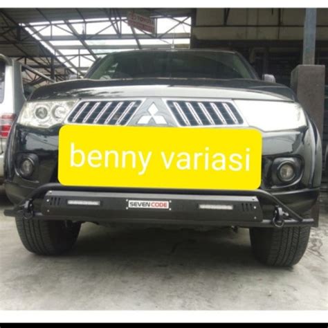 Jual Towing Tanduk Besi Pengaman Bumper Bemper Depan Pajero Sport