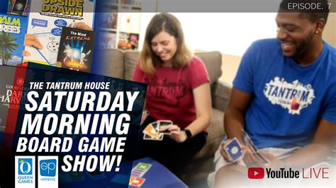 Saturday Morning Board Game Show Ep 7 Youtube