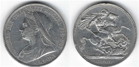 Grande Bretagne Großbritannien Britain Crown 1900 Anno LXIII Queen