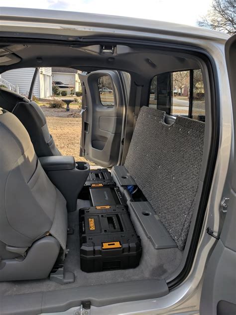 Toyota Tacoma Sr Rear Seats