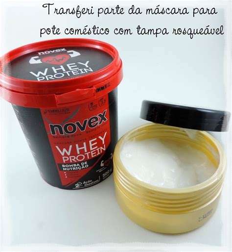 Mascara De Nutrição Novex - Blog Vanessa Sial : Máscara Power Novex Whey Protein Bomba de Nutrição ...