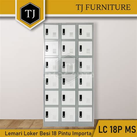 Importa Loker Besi Lemari Arsip Locker Kantor Besi 18 Pintu Steel