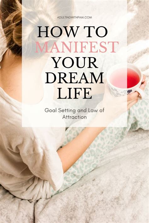 Manifestation And Goal Setting Manifestation Life Goals Examples Dream Life Goals