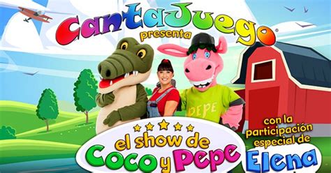 Cantajuego el show de Coco y Pepe Musicales para niños Mamá tiene