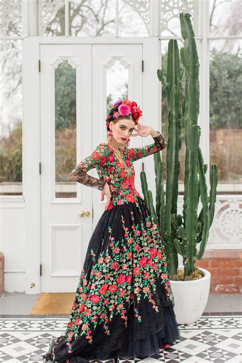 Inspired By Frida Kahlo A Bridal Editorial Joanne Fleming Design