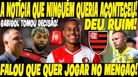 Not Cia Que Ningu M Queria Ouvir Sobre Gabigol No Flamengo Aconteceu