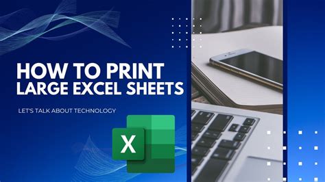 How To Print Large Excel Sheet In One Page Youtube