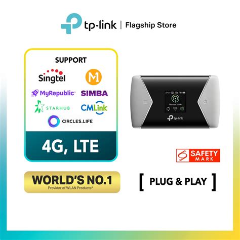 TP LINK M7450 300 Mbps 3G 4G LTE Advanced Mobile Dual Band Travel WiFi