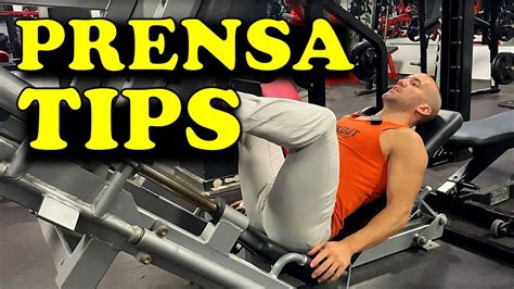 Prensa Inclinada Tutorial De Piernas M Quina Gym Youtube