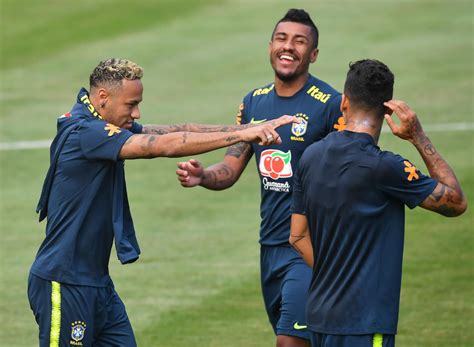 Fotos Da Copa Sele O Brasileira Treina E Neymar Deixa Atividade