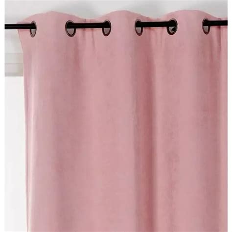 Rideau Tamisant Thermique Alaska Rose L 140 X H 260 Cm Mr Scandinave