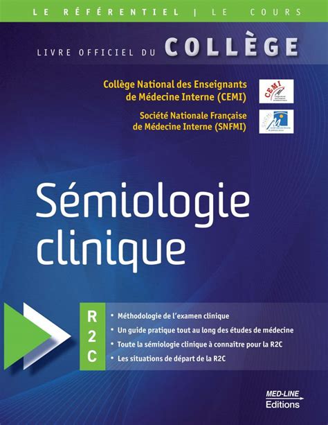 Med line Sémiologie clinique EDN R2C 2023 PDF gratuit