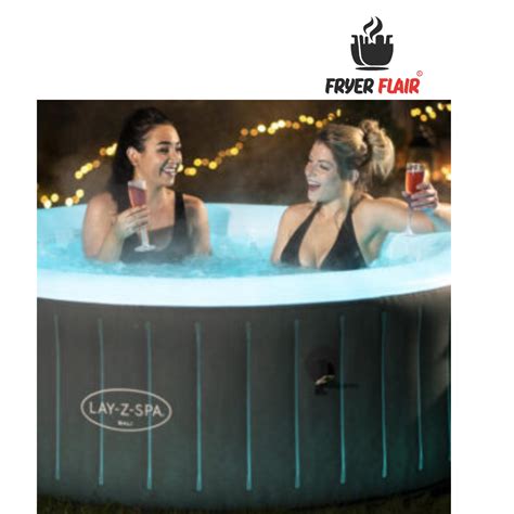 Lay Z Spa Bali Person LED Hot Tub Fryer Flair Ltd
