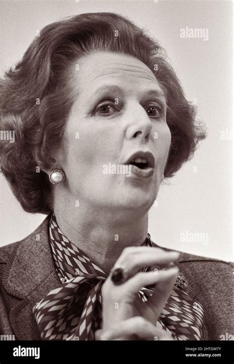 British Prime Minister Margaret Thatcher 1925 2013 Was The First