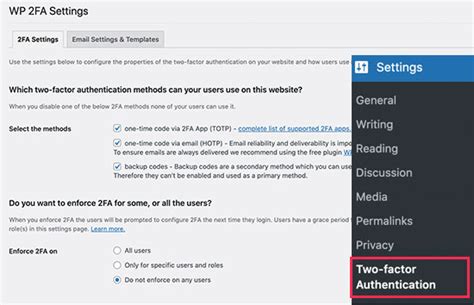 Comment Ajouter Lauthentification à Deux Facteurs Sur Wordpress