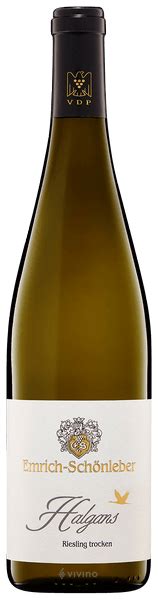 Emrich Sch Nleber Halgans Riesling Trocken Vivino