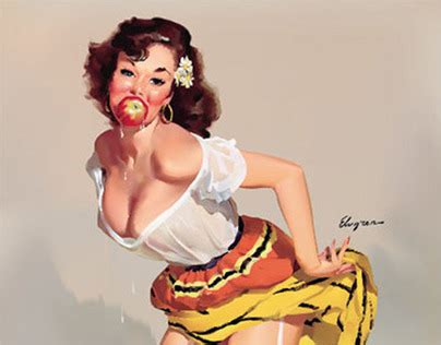 Gil Elvgren Illustrator Projects Photos Videos Logos