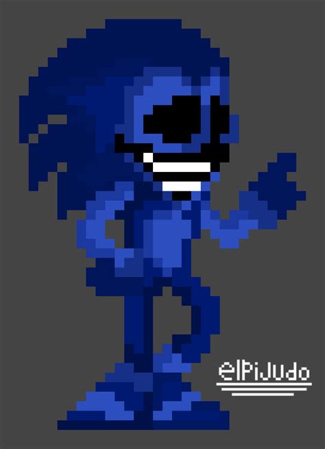 Majin Sonic, pixelated in my style!!! by elpijudo on DeviantArt