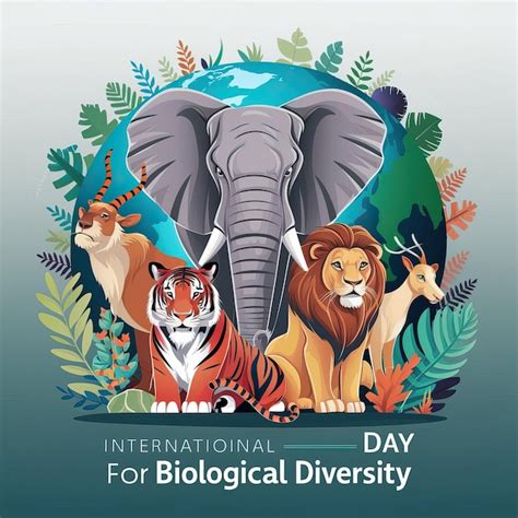 International Day For Biological Diversity Illustration Poster Post