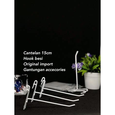 Jual Cantelan Accecories Ram Hook Cm Besi Cm Shopee Indonesia