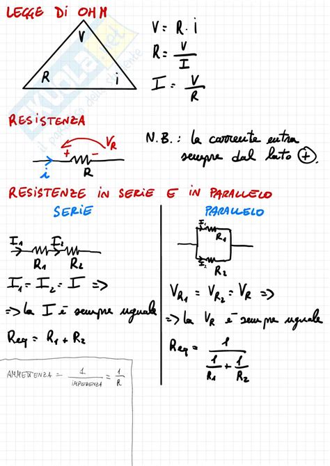 Formulario Elettrotecnica