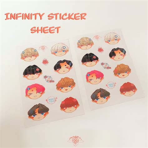 Ateez Sticker Sheets Kpop Etsy