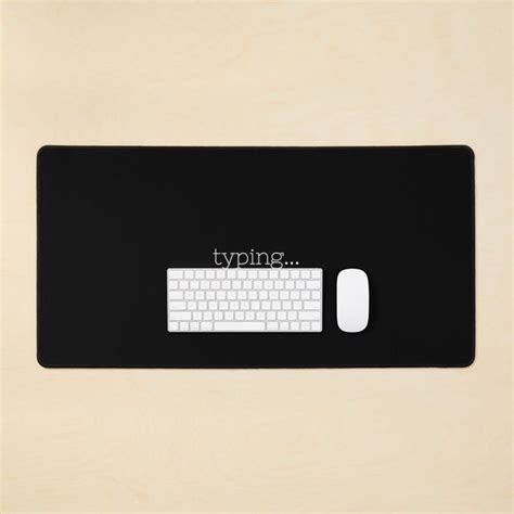 Typing Little Three Dots Typing Memes Mouse Pad By Mo5store In