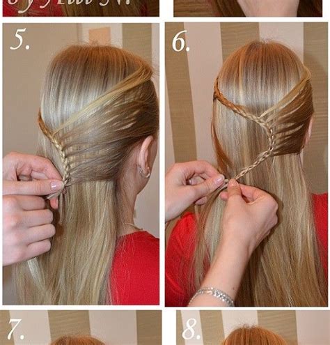 Rose Bud Flower Braid Hairstyle Tutorial Alldaychic Braided Hairstyles Hair Tutorial