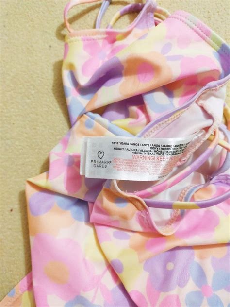 Primark Floral One Piece Swimsuit On Carousell