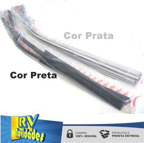 Friso Janela Porta Gol Voyage Parati Saveiro 82 86kit 6 peças