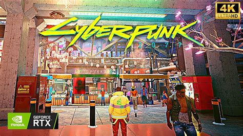 Follow Me Walking Cherry Blossom Market Cyberpunk 2077 With Ray