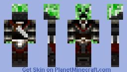 Creeper Assassin Minecraft Skin