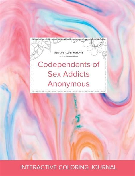 Adult Coloring Journal Codependents Of Sex Addicts Anonymous Sea Life Illustrations