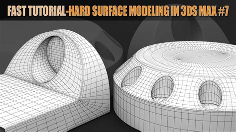 Topology Hard Surface Topology Of The Hole In The Cylinder In 3ds Max N°22 Youtube