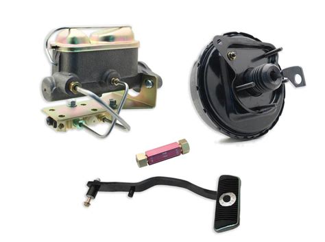 1967 70 Ford Mustang 9 Power Brake Booster Conversion Kit For Drum Drum Brakes Ebay